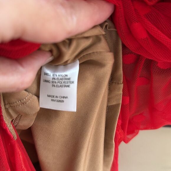 MAJORELLE  Brady in Red Dress Small - Picture 7 of 7